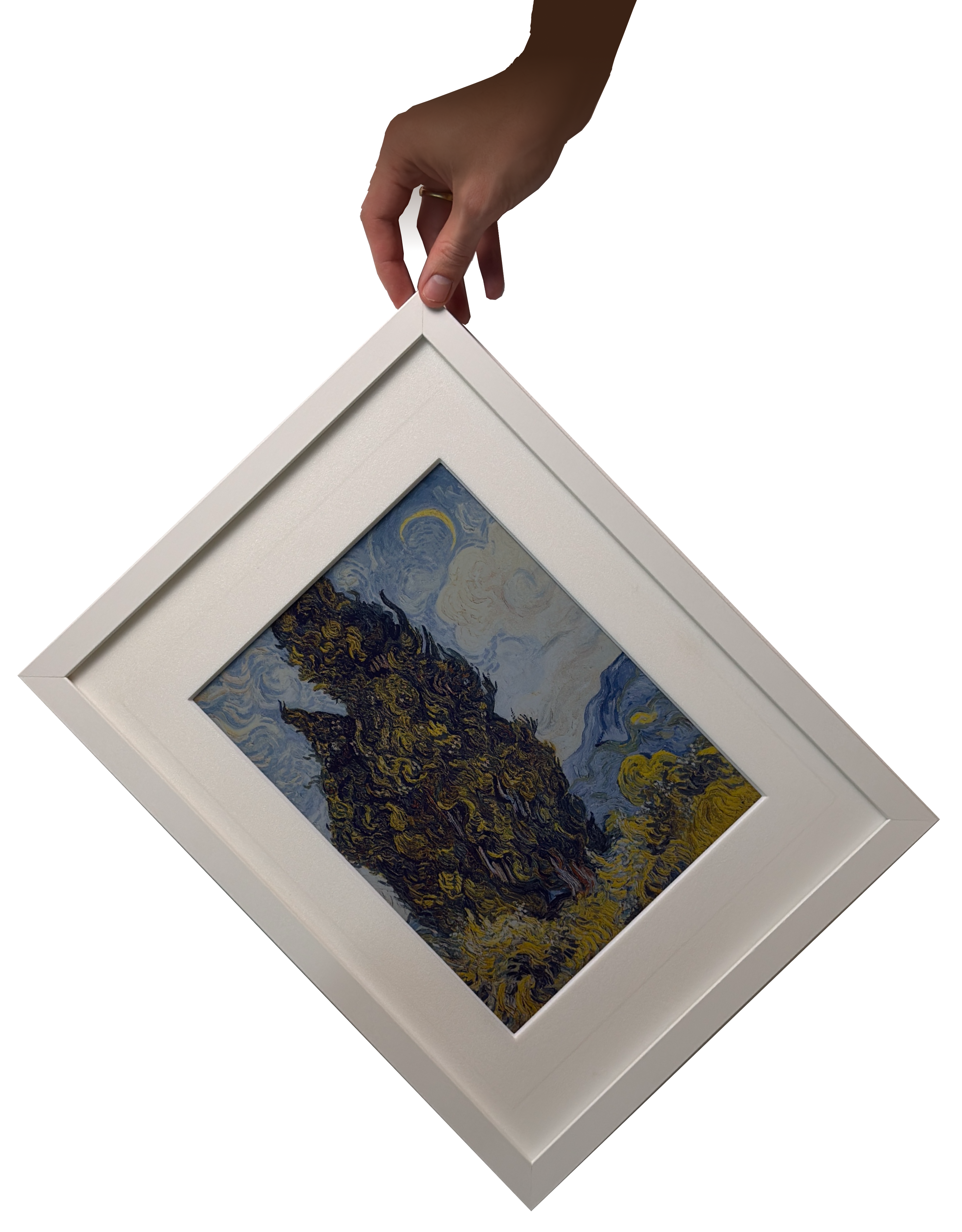 Inkolor frame in hand